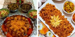 تزیین لوبیا پلو برای مهمانی + تزیین لوبیا پلو با گوشت چرخ کرده
