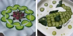 تزیین ماست ساده + ایده تزیین ماست و خیار برای مهمانی