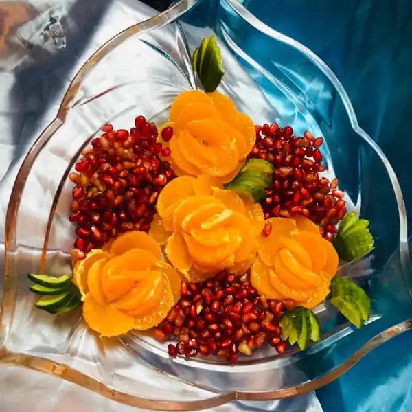 تزیین میوه پاییزی
