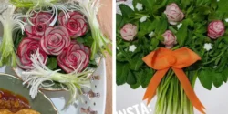 تزیین سبزی خوردن + ایده های جدید برای تزیین سبزی خوردن