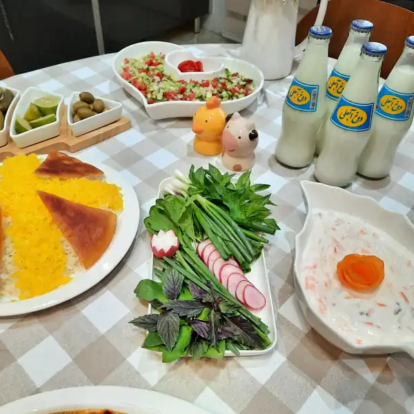 تزیین سبزی خوردن