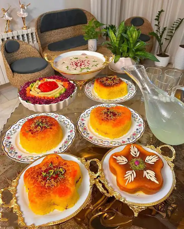 تزیین ته چین