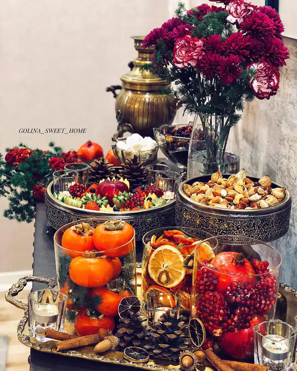 عکس تزیین شب یلدا جدید