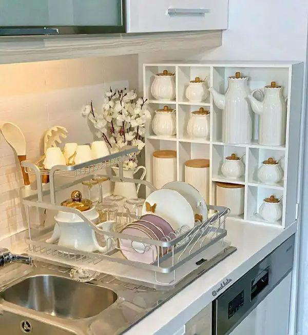 چیدمان روی کابینت