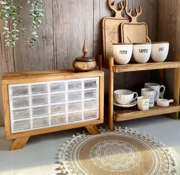 چیدمان روی کابینت