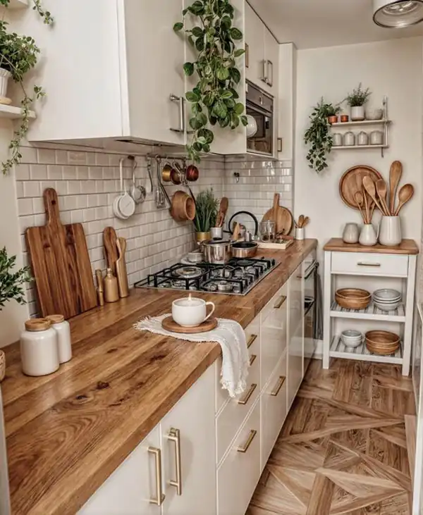 چیدمان روی کابینت