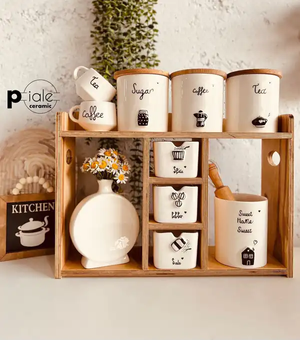 چیدمان روی کابینت ها