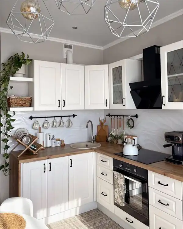 چیدمان روی کابینت ها