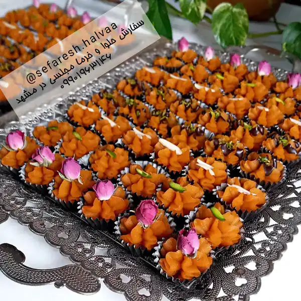 ایده تزیین حلوا