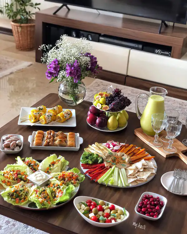 میز عصرانه مجلسی