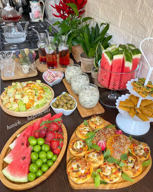 میز عصرانه مجلسی