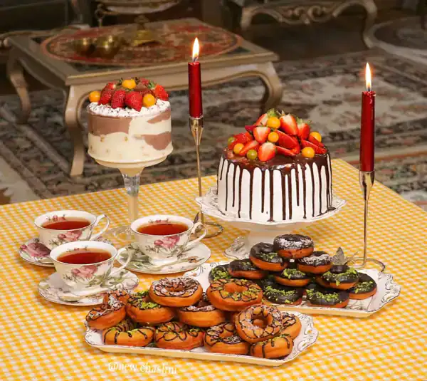 میز عصرانه مهمانی