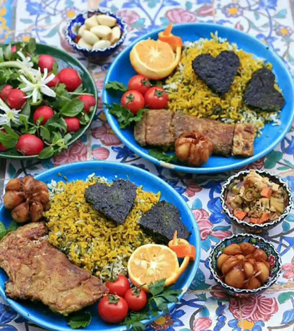میز شام برای مهمان