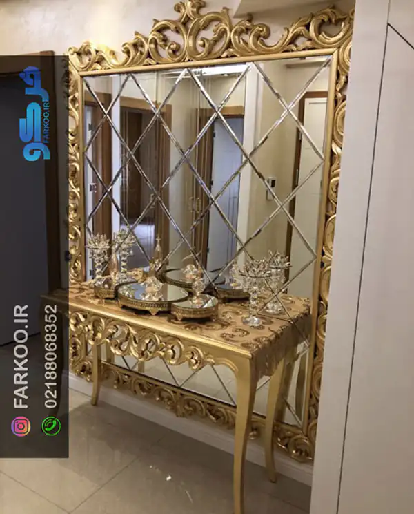 مدل آینه دکوراتیو جدید