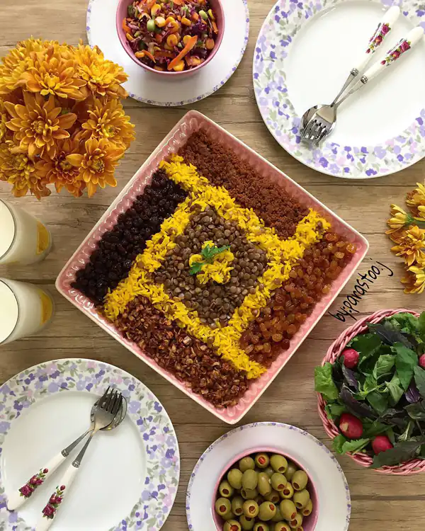سفره آرایی غذا