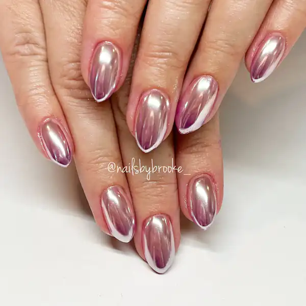 طراحی ناخن آمبره شاین