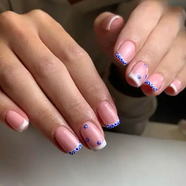 طراحی ناخن چشم نظر