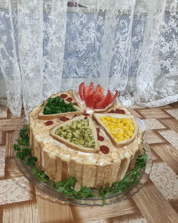 تزیین کیک مرغ برای مهمانی