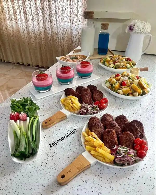 تزیین کتلت