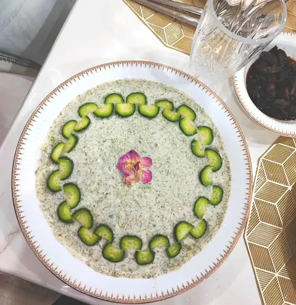 تزیین ماست موسیر