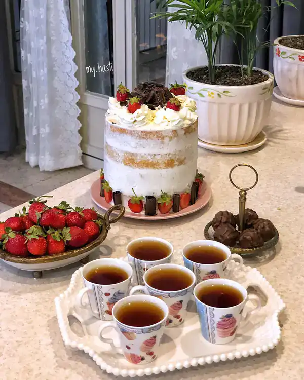 تزیین روی کیک