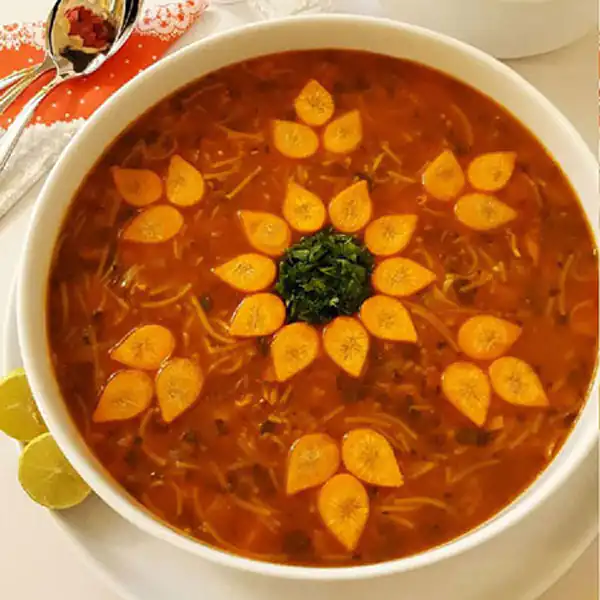 تزیین سوپ برای مهمانی