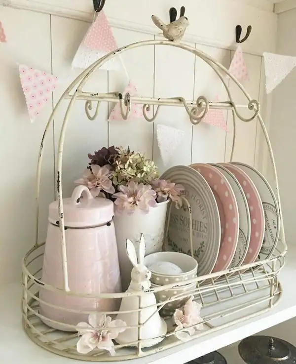 انواع چیدمان روی کابینت