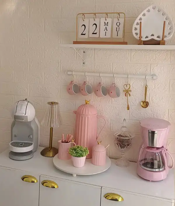انواع چیدمان روی کابینت