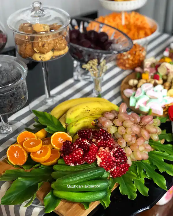 عکس تزیین شب یلدا ۱۴۰۴