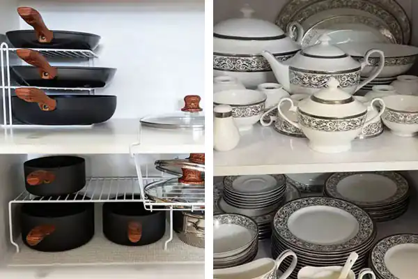 اصول چیدمان کابینت آشپزخانه چیدمان کابینت آشپزخانه نی نی سایت بهترین چیدمان وسایل داخل کابینت چیدمان کابینت آشپزخانه کوچک هایگلاس مدل کابینت آشپزخانه ایرانی جدید چیدمان کابینت حبوبات