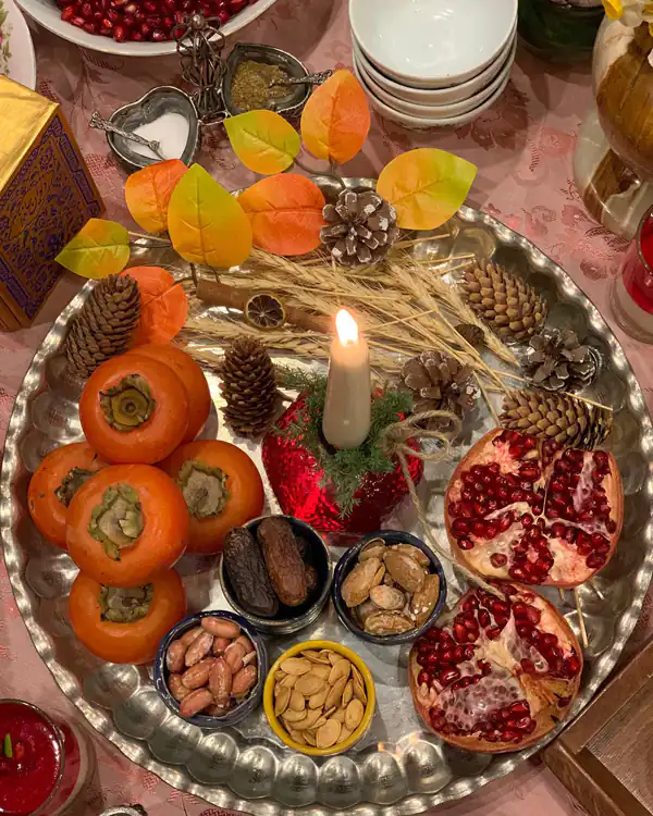 دیزاین شب یلدا عروس