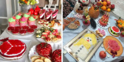 دیزاین شب یلدا برای عروس + سفره شب یلدا برای عروس