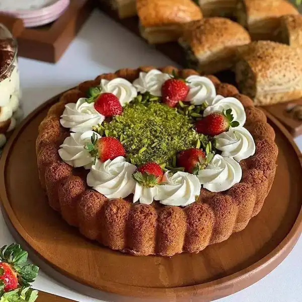 ایده تزیین کیک خانگی