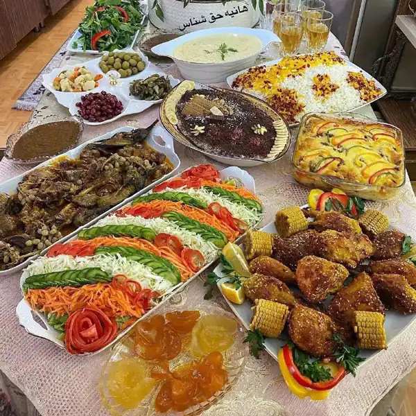 ایده تزیین سالاد فصل