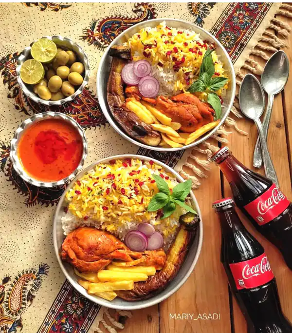 ایده تزیین زرشک پلو