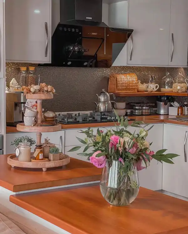 جدیدترین چیدمان روی کابینت