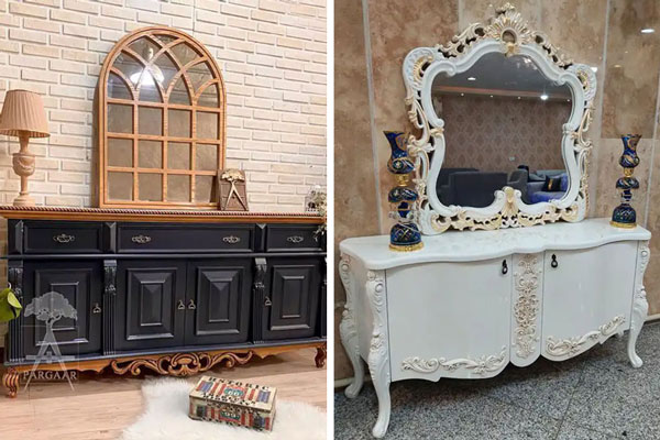 آینه کنسول چوبی جدید آینه کنسول سلطنتی جدیدترین آینه کنسول ۲۰۲۴ اینه کنسول جدید دیجی کالا جدیدترین آینه کنسول ۲۰۲۰ آینه کنسول مدرن