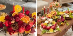 جدیدترین تزیین میز شب یلدا ۱۴۰۴ + جدیدترین تزیینات شب یلدا