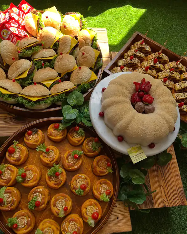 میز عصرانه برای تولد