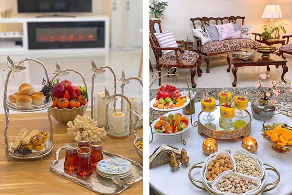 میز عصرانه زمستانی میز عصرانه پاییزی تزیین میز پاییزی تزیین دفتر مشق پاییزی تزیین سالاد کاهو در ظرف گرد با خیار و گوجه دکور پاییزی ساده تزیین کیک تزیین کیک خانگی تزیین سفره مهمانی عروس