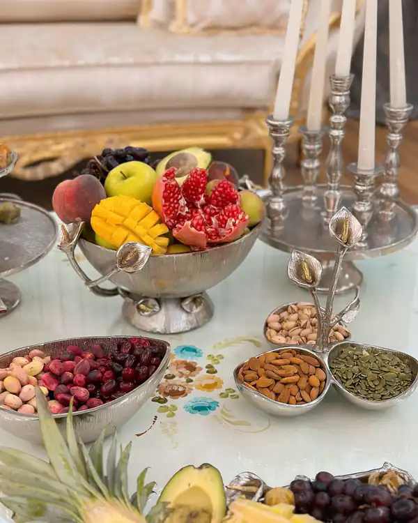 میز عصرانه پاییزی