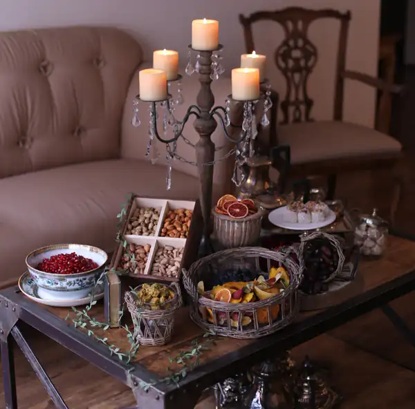 میز شب یلدا