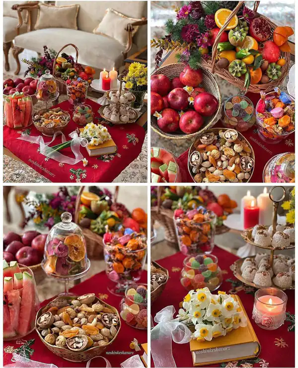 میز شب یلدا