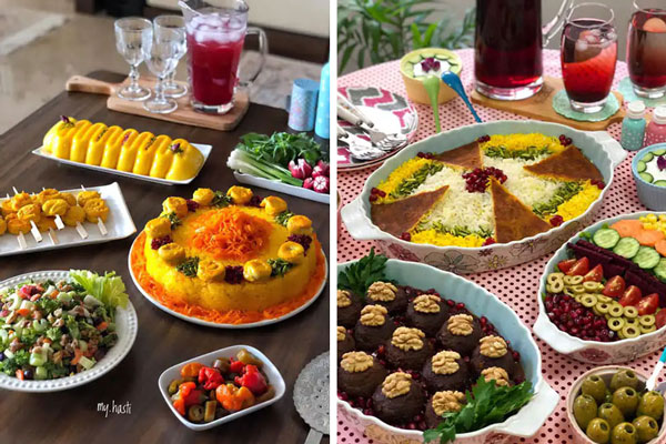 چیدمان میز شام سلف سرویس میز شام ساده و شیک عکس میز شام لاکچری خارجی میز شام مهمانی چیدمان میز شام لاکچری چیدمان میز شام مهمانی