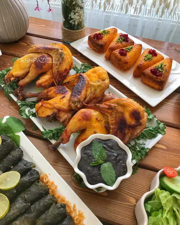 میز شام پاگشای عروس