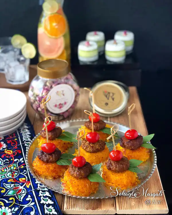 میز شام پاگشای عروس
