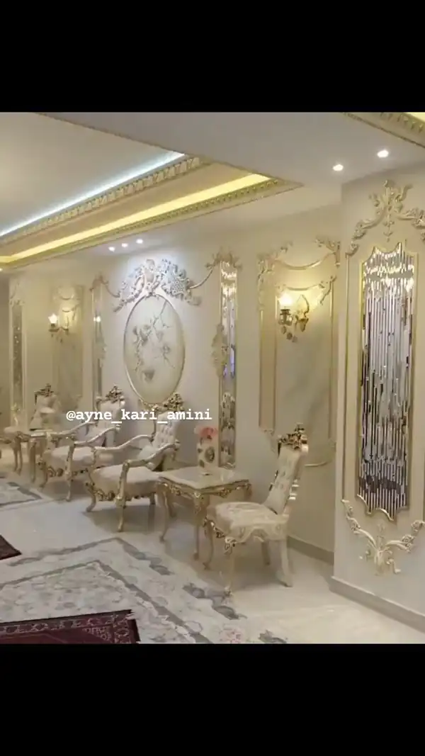 مدل آینه دکوراتیو آبشاری