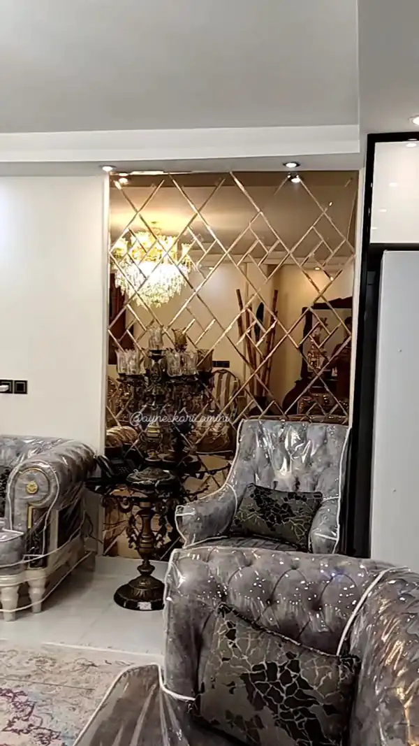 مدل آینه دکوراتیو قدی
