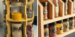 مدل جا ادویه + انواع جا ادویه شیک و جدید برای روی کابینت