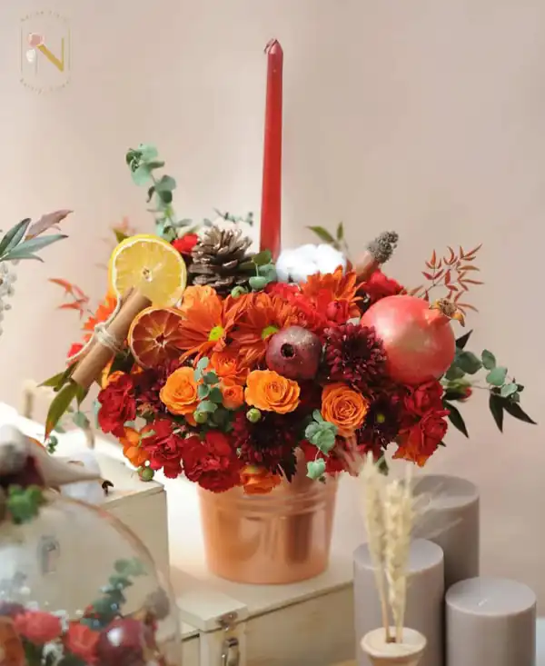 سینی شب یلدا عروس
